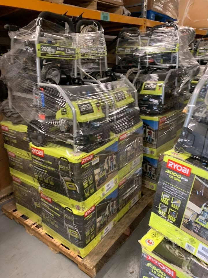 Buy Ryobi Power Washer Wholesale Pallet Liquidation Buy Ryobi Power Washer Wholesale Pallet Liquidation