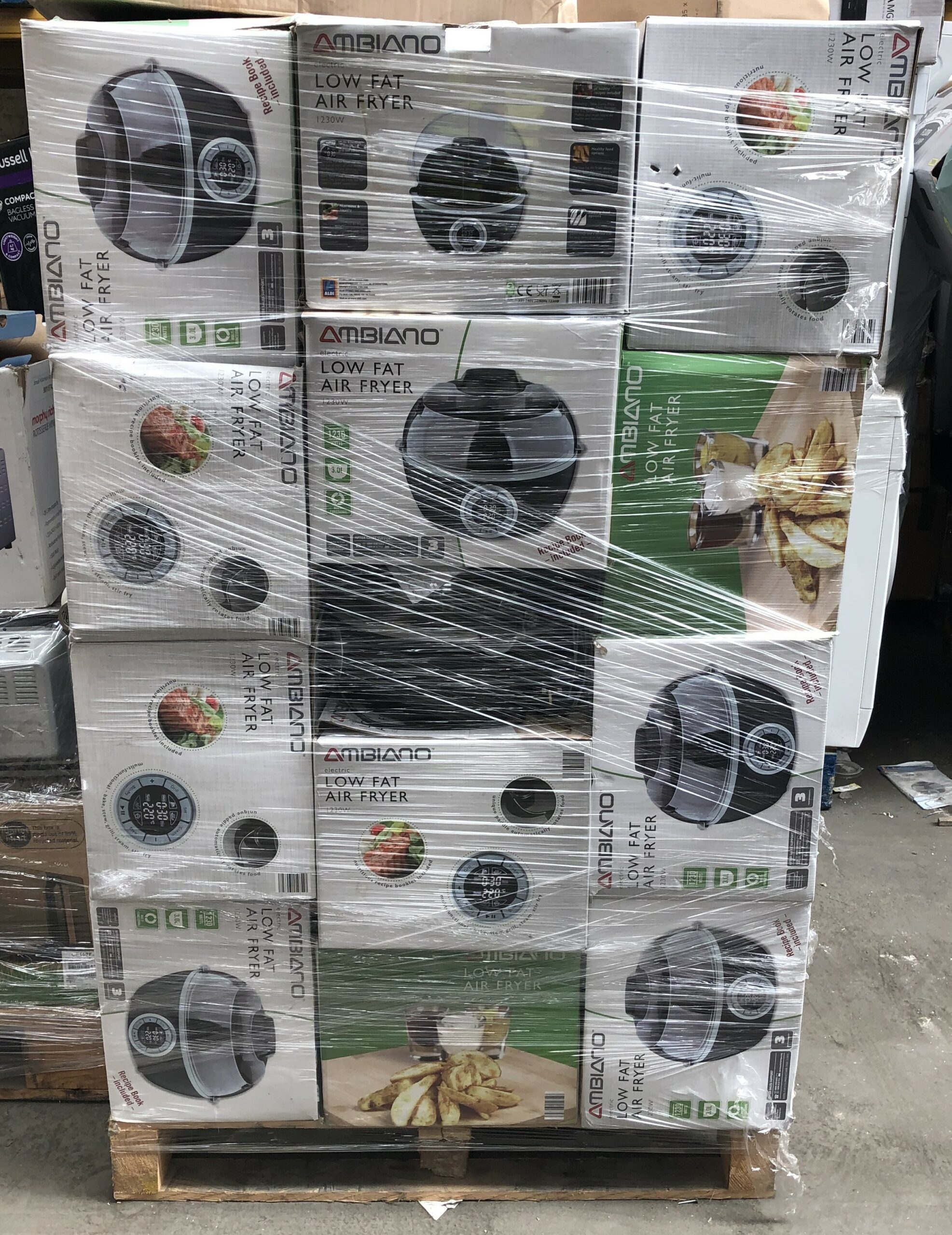 Air fryers for resale - Pallets of air fryer ovens - Wholesale multifunction air fryers