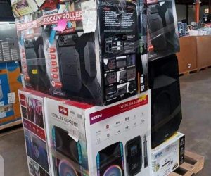Pallets of Bluetooth speakers - Affordable home audio pallets - Wholesale car audio equipment